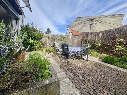 Gartenansicht - 3 Zimmer Reihenendhaus zum Kaufen in Hannover