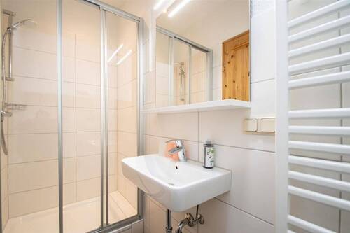 Badezimmer - 2 Zimmer Etagenwohnung in Norderney