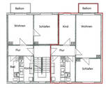 Grundriss 2-8A 3-R-Whg.jpg - 3 Zimmer Etagenwohnung zur Miete in Hildburghausen