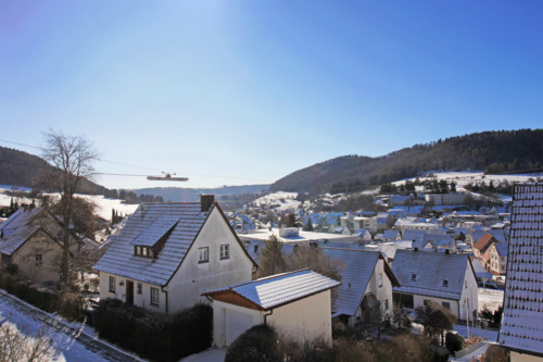 Ausblick vom Dachgeschoss - 