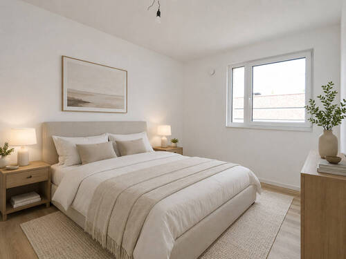 HOMESTAGING Schlafzimmer (KI generiert) - 