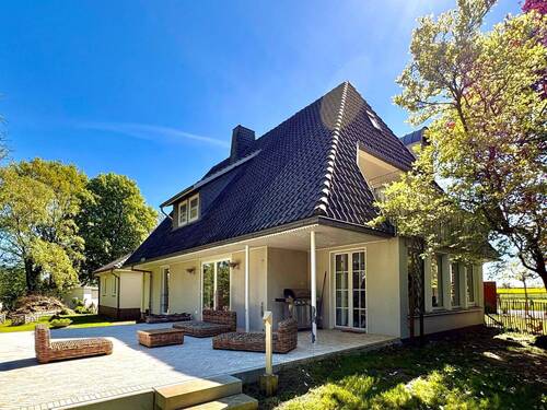 Gartenansicht II - Einfamilienhaus mit 179,00 m&sup2; in Petershagen zum Kaufen
