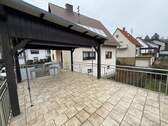 Terrasse über Garage - 