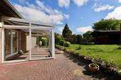 Garten mit Wintergarten - 