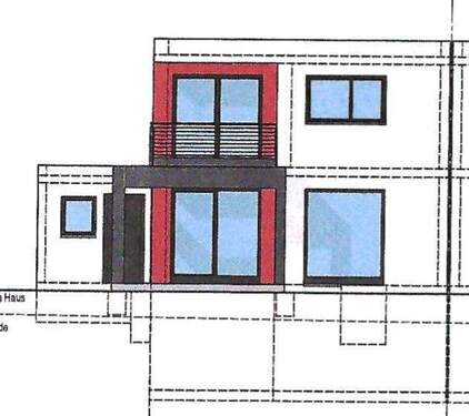 Ansicht Süden.jpg - 5 Zimmer Doppelhaushälfte in Dinkelsbühl