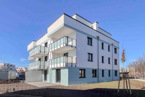 Objektaufnahme - Neubau bereits fertiggestellt 2026 - Erstbezug: 3-Zimmer-Penthouse mit 2 Terrassen & 2 Stellplätzen