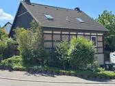 Vorderansicht Fachwerkhaus - 