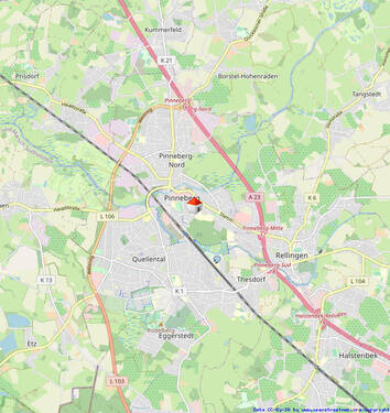 Lage in Pinneberg - 