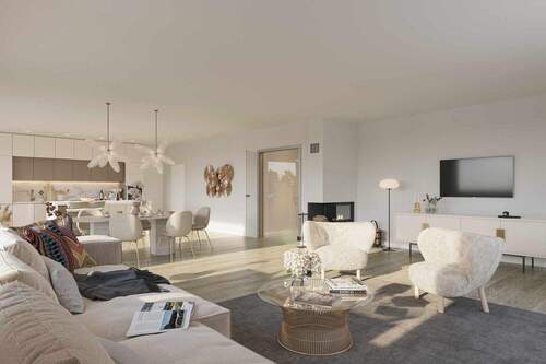 Dachgeschoss wohnen - 