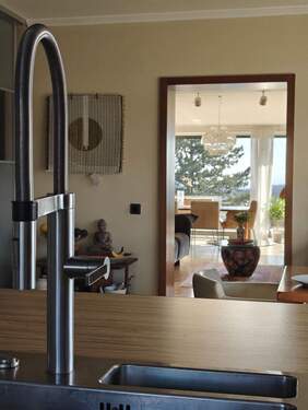 Kochinsel mit Weitblick - 