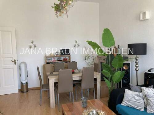 Wohnzimmer - Essbereich - 2 Zimmer Etagenwohnung in Oranienburg