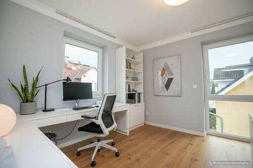 Arbeitszimmer-visualisiert - 