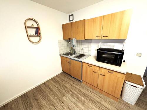 Küchenzeile.JPG - 1 Zimmer Etagenwohnung in Nürnberg