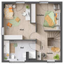Grundriss-Stadthaus-100-Obergeschoss - 