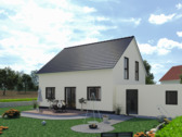 Ansicht - Neubauvorhaben in St. Ingbert! Einfamilienhaus, massiv und schlüsselfertig, energetische Ausführung gemäß dem derzeit gültigen GEG