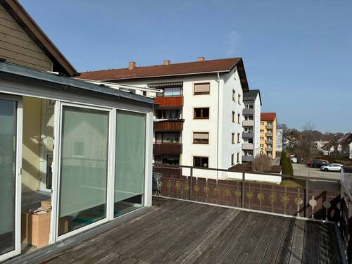 Dachterrasse mit Wintergarten - 