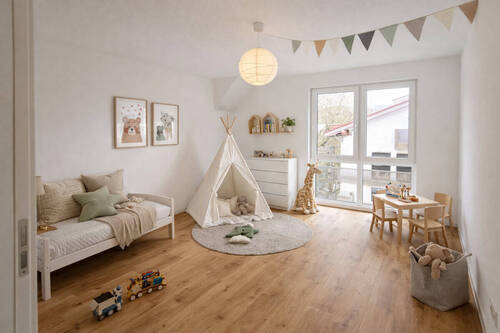 Kinderzimmer B13 Muste - Etagenwohnung mit 79,60 m&sup2; in Garmisch-Partenkirchen zur Miete