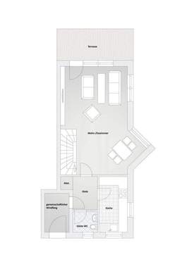 Endreihenhaus Erdgeschoss - 
