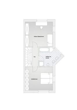 Endreihenhaus Obergeschos - 