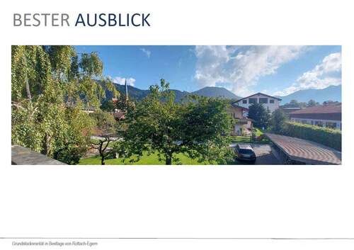 Aussicht vom OG - Mehrfamilienhaus, Wohnhaus mit 225,00 m² in Rottach-Egern zum Kaufen