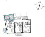 Grundriss Wohnung im 1 OG - 