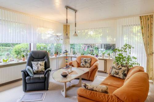 Der Wintergarten von Innen ... - Einfamilienhaus mit 185,00 m&sup2; in Brodersby zum Kaufen