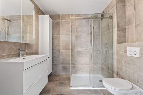 Badezimmer - Etagenwohnung mit 93,60 m&sup2; in Kempten (Allgäu) zum Kaufen