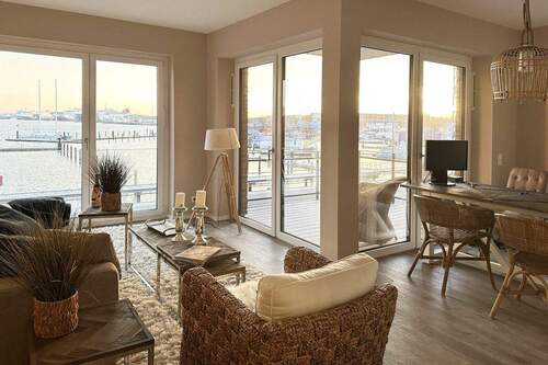 Wohn- und Essbereich - Etagenwohnung mit 86,00 m&sup2; in Lübeck-Travemünde zum Kaufen