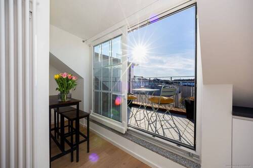 Zugang zur Dachterrasse - 