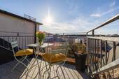 Dachterrasse in Westausrichtung - 