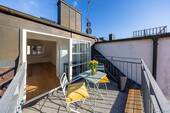 Dachterrasse in Westausrichtung - 