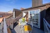 Dachterrasse in Westausrichtung - 