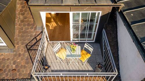 Dachterrasse in Westausrichtung - 