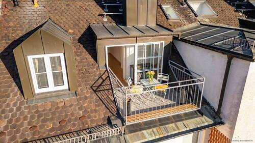 Dachterrasse in Westausrichtung - 