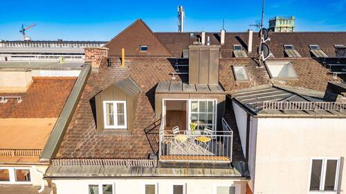 Drohnenaufnahme Terrasse - 