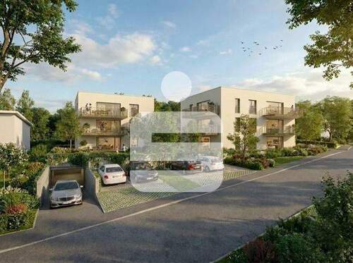 Außenansicht (Visualisierung) - Eigentumswohnung -3 Zimmer -KfW 40 QNG