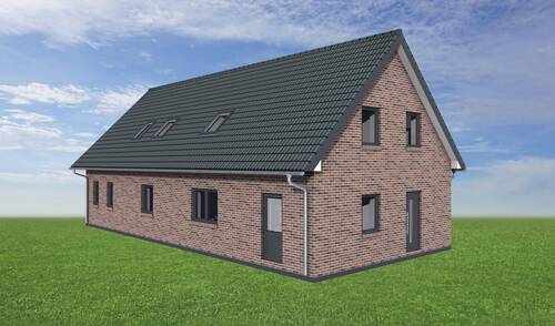 KS_20230825_Nordost_3D - 4 Zimmer Doppelhaushälfte zum Kaufen in Husum