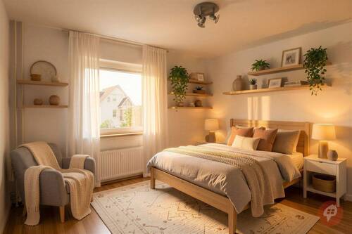 Schlafzimmer - (KI generiert) - 