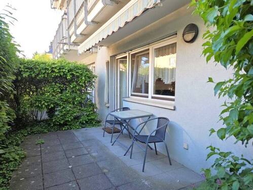 Vor Blicken geschützte Terrasse - 