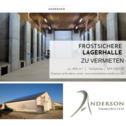 Lagerhalle zu vermieten - Große frostsichere Lagerhalle - 1.000,00 EUR Kaltmiete,