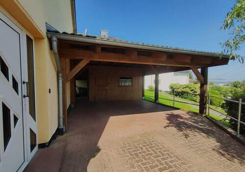 Doppelcarport + Anbau - 
