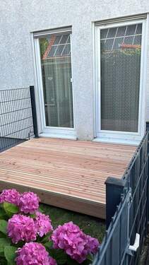 Terrasse Ostausrichtung - 6 Zimmer Einfamilienhaus in Wörth