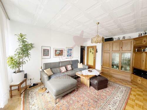 Wohnzimmer III - Etagenwohnung mit 78,00 m&sup2; in München zum Kaufen