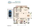 Grundrissskizze Erdgeschoss - 