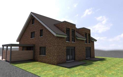 Visulisierung 2 - 4 Zimmer Doppelhaushälfte in Vechta