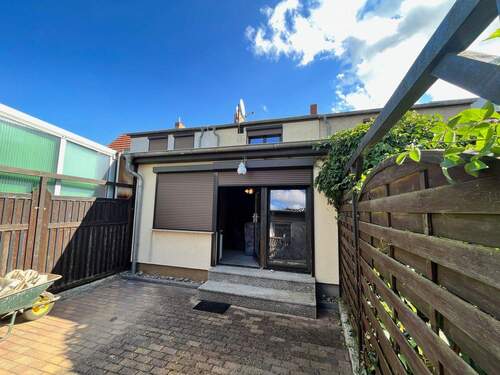 Rückansicht - 3 Zimmer Reihenmittelhaus zum Kaufen in Eberswalde