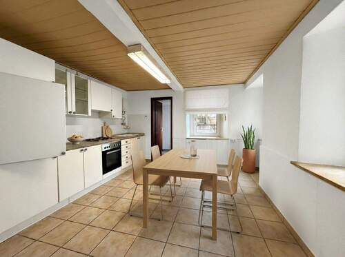 [KI-optimiertes Foto] Küche - 6 Zimmer Einfamilienhaus in Wolfstein