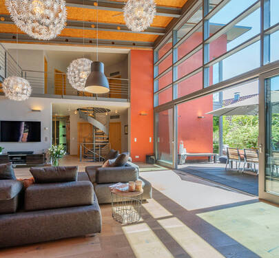 Wohnbereich - PROVISIONSFREI! Modernes Architektenhaus - ideal als Mehrgenerationenhaus oder für Familie und Büro