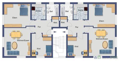 Erdgeschoss - 2 Zimmer Mehrfamilienhaus, Wohnhaus zum Kaufen in Saulheim
