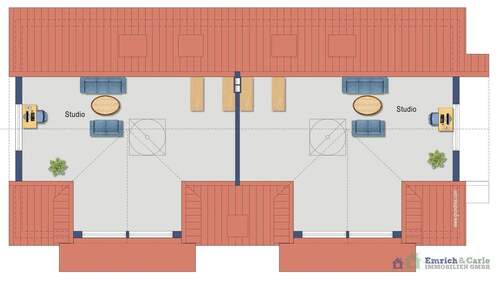 Studio Dachgeschoss - 
